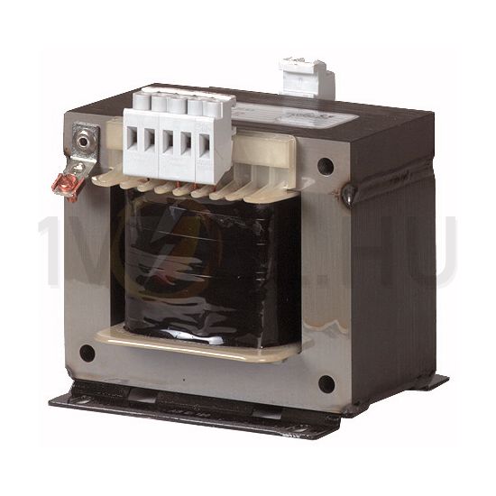 Vezérlőtranszformátor 1-fázisú 400V/prim 230V/szek 630VA IP00 STN0,63(400/230) EATON - 204988