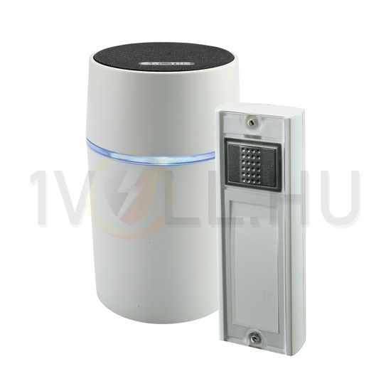 RF dallamcsengő 13dallam LED asztali hangmenü 4x1,5V/AA(nélkül) CALIMA 200 GB GROTHE - 43561