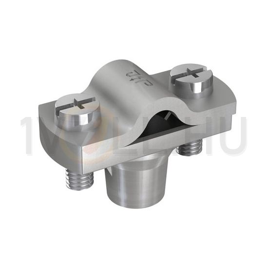 Vezetéktartó M8 fészekkel Rd8-10 tűzihorganyzott acél/Niro-cinköntvény 20mm-faltáv. VI J.PRÖPSTER - 110071