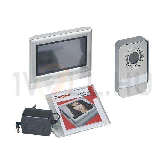 Video kaputelefon lakáskészülék 1lakásos 2vezetékes 7