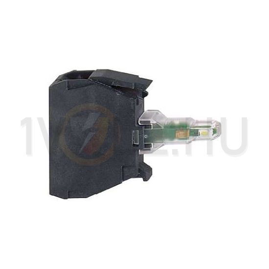 Világító blokk LED 230V/AC fehér-fényű előlapra csavaros Harmony XB4/XB5 Schneider - ZBVM1