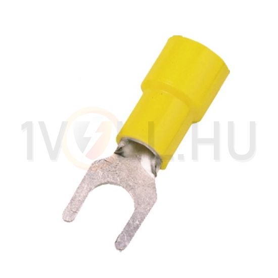 Villás saru kúpos kábelbemenet végösszekötő réz ónozott sárga LIS 6M6 V Weidmüller - 9200430000