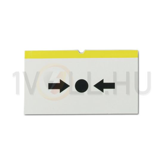 Visszaállítható nyomólap DMx/ZP7/EA7/KAL45x kézi jelzésadóhoz műanyag  UTCF - DMN800