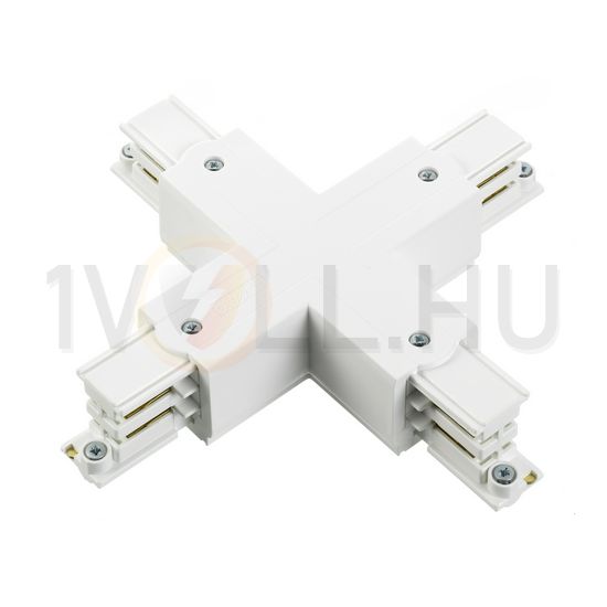 X-elágazó elem 3F világítási sínhez 16A 230-400V 3F falonkívüli fehér alumínium XTS 38-3 LIVAL - 19170383